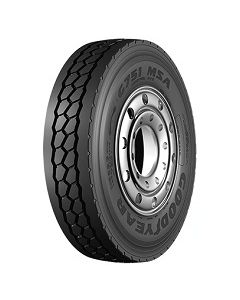 Goodyear 12R24.5 H TL G751 Msa