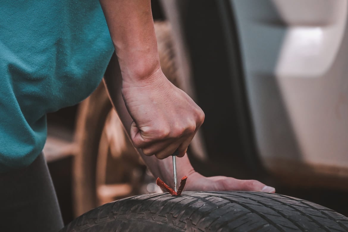 Patch, Plug or Replace a Tire